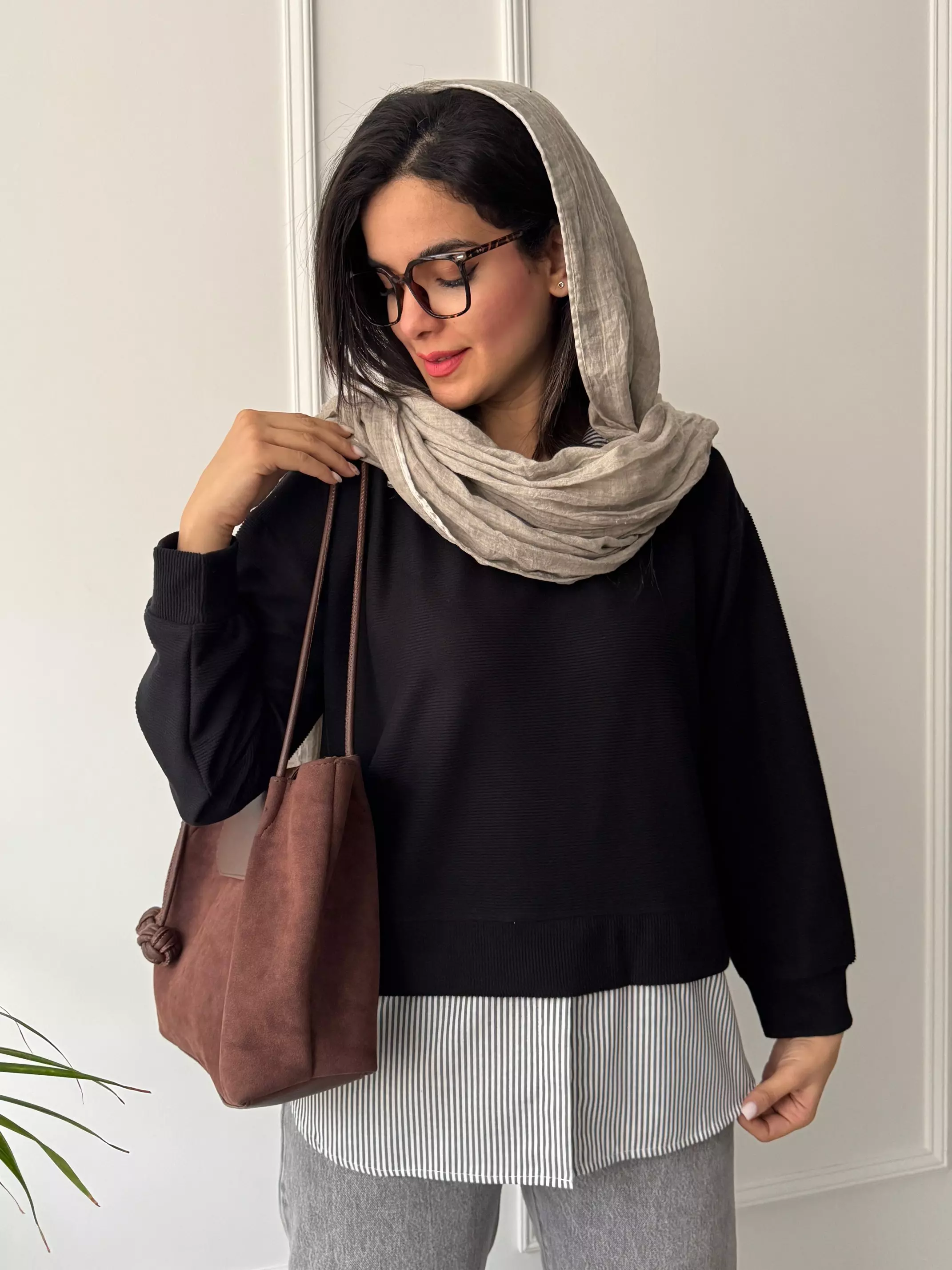 شومیز مانتویی دوتیکه پرتو